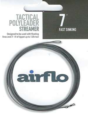 Airflo Tactical Polyleader- Streamer Fast Sink Sinking Leaders