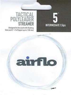 Airflo Tactical Polyleader- Streamer Intermediate Sinking Leaders