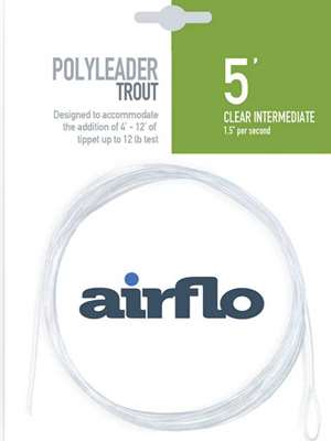 Airflo Trout Polyleaders Intermediate Specialty Fly Fishing Leaders - Furled, Wire Etc.