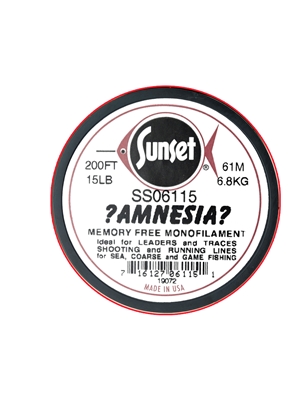 Amnesia Memory Free Monofilament Running Lines/Shooting Lines