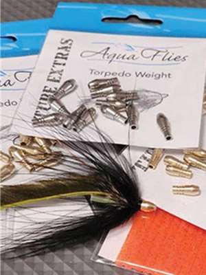 Aqua Flies Torpedo Weight greg senyo fly tying materials