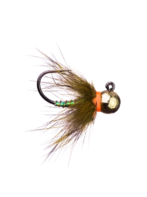 Baby Got Bead fly- olive New Flies at Mad River Outfitters