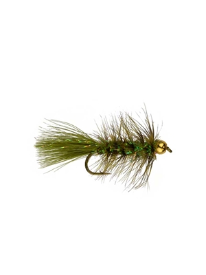 bead head crystal wooly buggers olive Flies