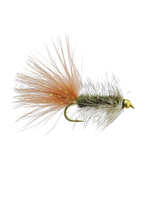 B.H. Wooly Bugger- Peacock Smallmouth Bass Flies- Subsurface