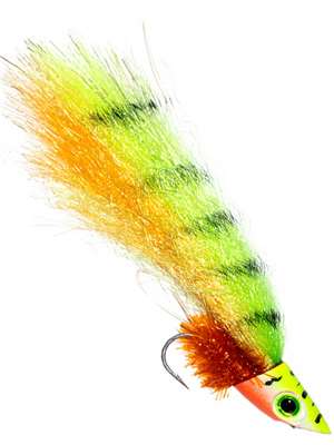 Pole Dancer Fly by Charlie Bisharat- Fire Tiger 3/0 Pike Flies