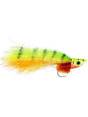 Pole Dancer Fly by Charlie Bisharat- Fire Tiger size 2 Redfish Flies