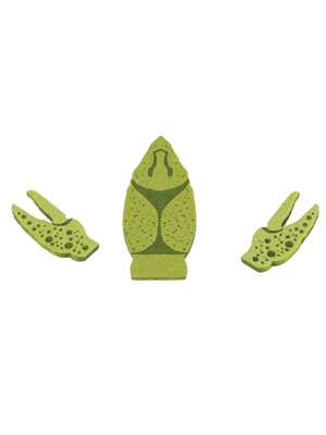 Chocklett Factory Craw Claws Carapace in Olive Specialty  and  Misc.
