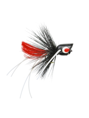 bluegill popper black Flies