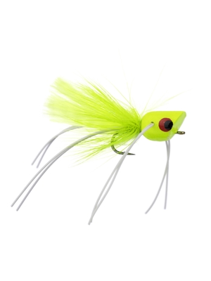 bluegill popper chartreuse Flies