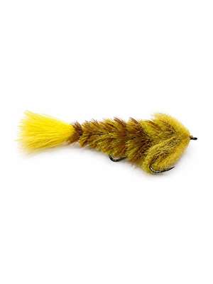 Chocklett's Feather Game Changer- 4" Yellow/Brown Blane Chockletts Game Changer