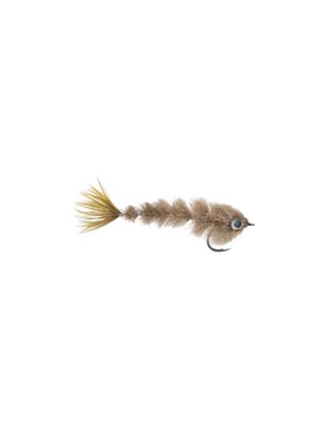 Blane Chocklett's Micro Finesse Game Changer- tan Smallmouth Bass Flies- Subsurface