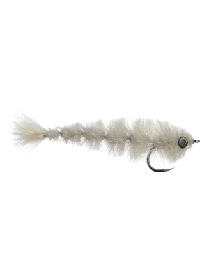 Blane Chocklett's Mini Finesse Game Changer fly- white Flymen Fishing Company
