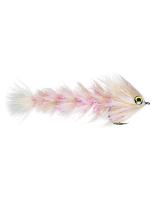 Chocklett's Polar Game Changer Fly - Shrimp Pink Smallmouth Bass Flies- Subsurface