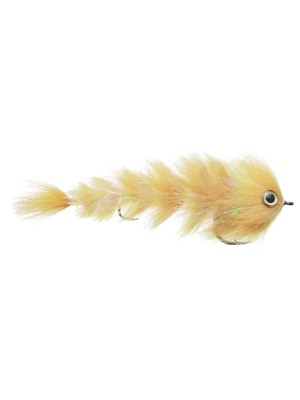 Chocklett's Polar Game Changer Fly - Tan Smallmouth Bass Flies- Subsurface
