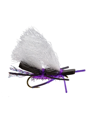 chubby chernobyl purple Smallmouth Bass Flies- Surface