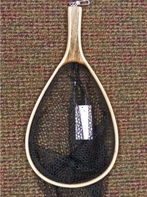 classic wooden landing net Pacific Fly Group