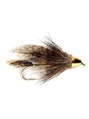 thumbnail image 2 of Black Muddler Minnow Streamer Fly - Size 4 - Classic Trout & Bass Pattern 2 of 6