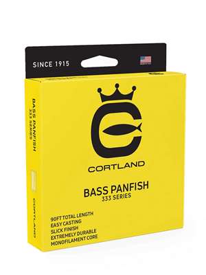 Cortland 333 Classic Bass and Panfish Fly Line bass pike musky fly lines