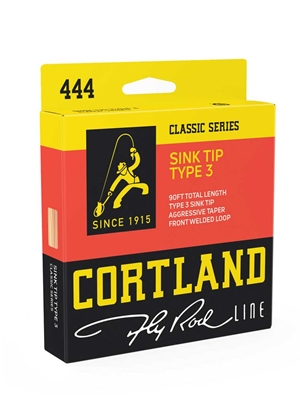 Cortland 444 Type 3 Sink Tip Fly Line Streamer Fly Lines
