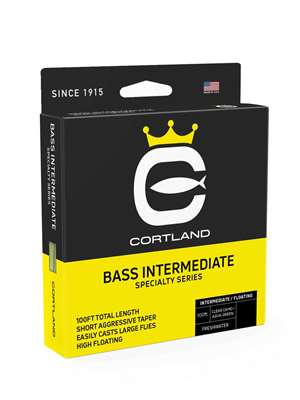 Cortland Bass Intermediate Fly Line Cortland