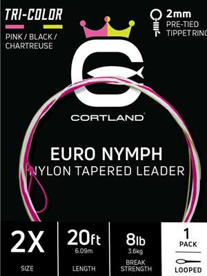 Cortland Euro Nymph Leader Euro Nymph Leaders and Tippets