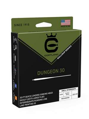 Cortland Kelly Galloup Dungeon 30 Fly Line New Fly Fishing Gear at Mad River Outfitters