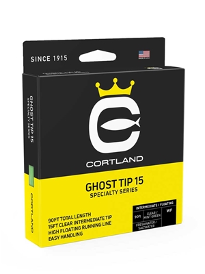 Cortland Ghost Tip 15 Fly Line sinking intermediate fly lines