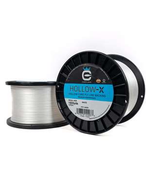 Cortland Hollow-X Spliceable Fly Line Backing- 70lb White fly line backing