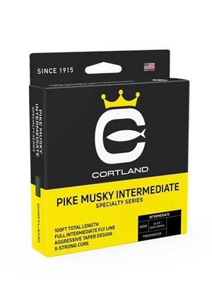 Cortland Pike and Muskie Intermediate Fly Line Cortland Line Co.