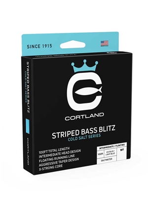 Cortland Striped Bass Blitz Fly Line saltwater fly lines