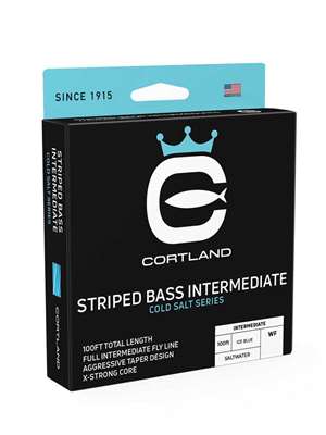 Cortland Cold Salt Striped Bass Intermediate Fly Line saltwater fly lines