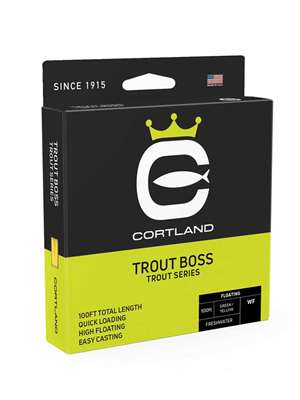 Cortland Trout Boss Weight Forward Fly Line Cortland Line Co.