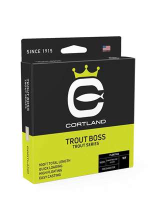 Cortland Trout Boss Weight Forward Fly Line Cortland Line Co.