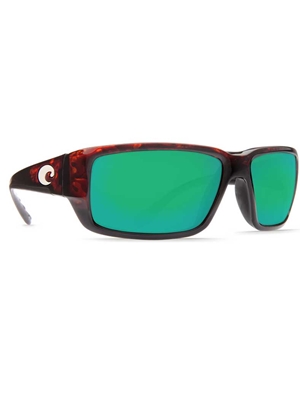 Costa Fantail Sunglasses- green mirror tortoise Costa del Mar
