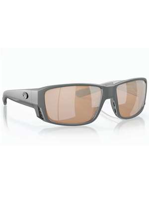 Costa Tuna Alley Pro Sunglasses- gray with copper silver mirror 580G lenses 2023 Fly Fishing Gift Guide at Mad River Outfitters