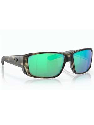 Costa Tuna Alley Pro Sunglasses- wetalands with green mirror 580G lenses Costa del Mar