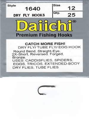 daiichi 1640 fly hooks dry fly hooks