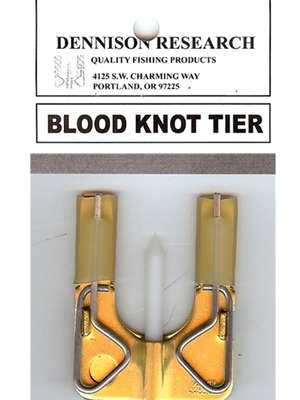dennison blood knot tyer knot tying tools
