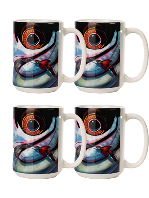 DeYoung Tarpon Coffee Mug set saltwater fly fishing