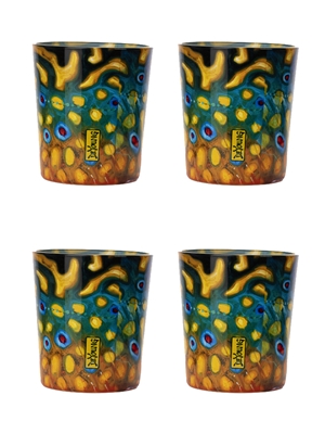 DeYoung Rocks Glasses- Brook Trout Coffee Mugs & Barware