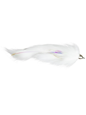 dolly llama fly white Modern Streamers - Sculpins