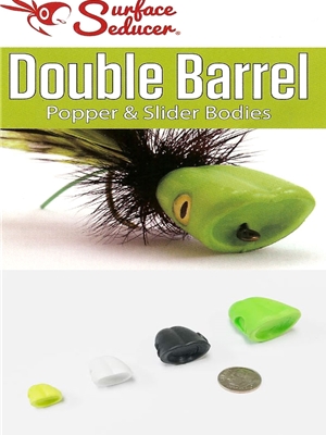 Surface Seaducer Double Barrel Popper and Slider Bodies Flymen Fishing Company