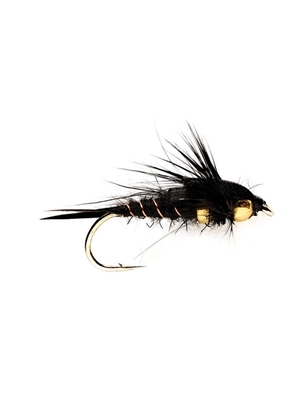 Double Tungsten Stone fly black Nymphs  and  Bead Heads