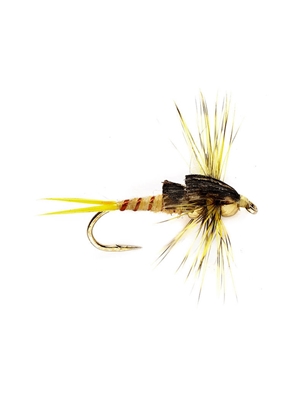 Double Tungsten Stone fly yellow Flies