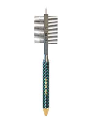 Dr. Slick Carbon Fiber Jumbo Dubbing Comb Dubbing Twisters  and  Pickers