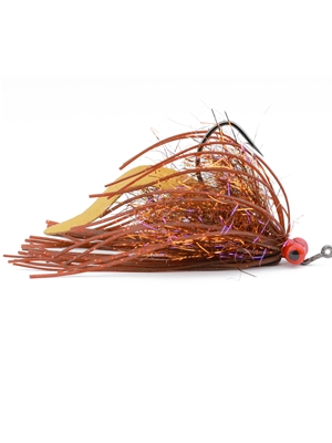 ehler's grim reaper rootbeer flies for saltwater, pike and stripers