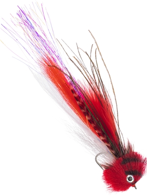 El Chupacabra Fly- red and white Flies