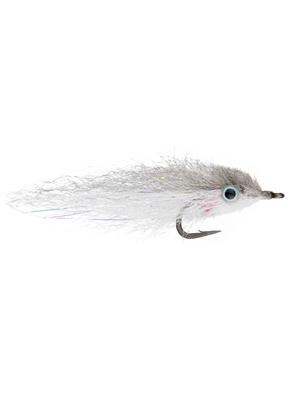 enrico's perfect minnows gray Largemouth Bass Flies - Subsurface