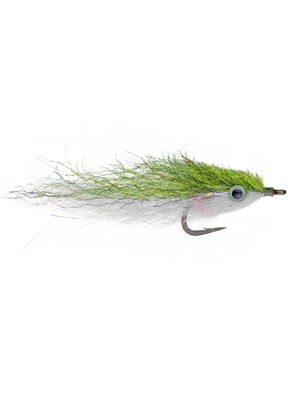 enrico's perfect minnows olive flies for saltwater, pike and stripers