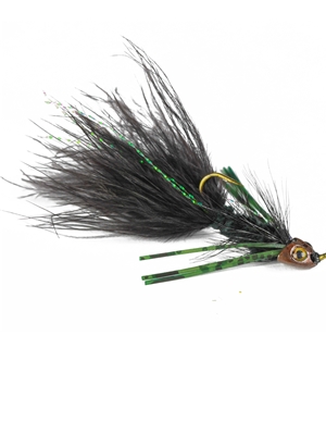 Fish Skull Sculpin Bugger- black Carp Flies at Mad River Outfitters